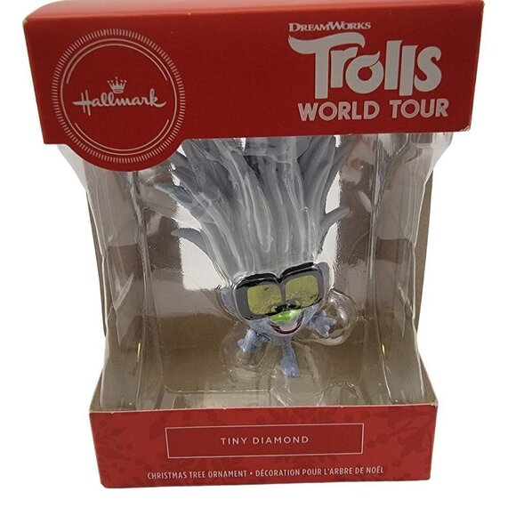 DREAMWORKS Trolls World Tour TINY DIAMOND Hallmark Christmas Tree Ornament - Picture 5 of 9